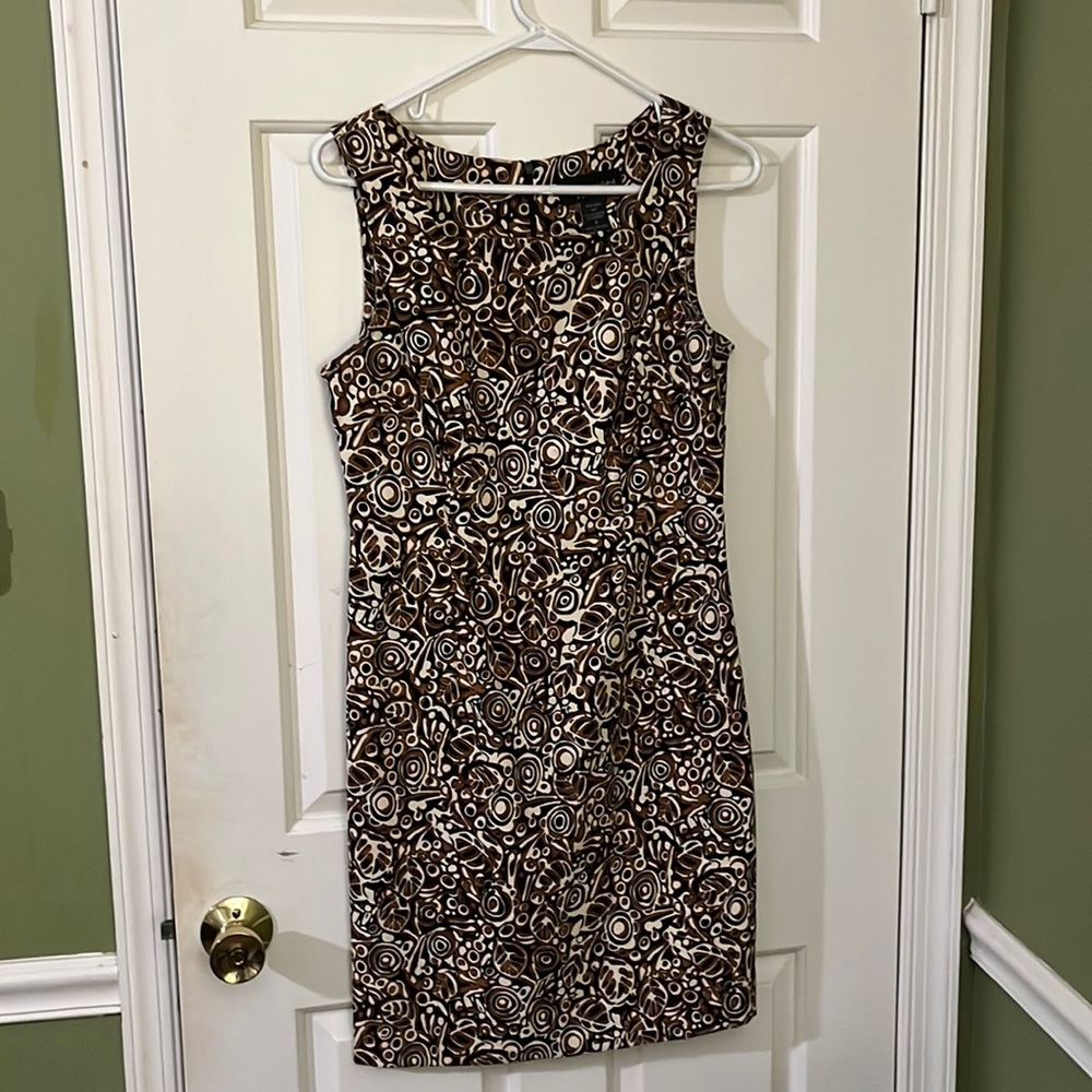 Connected apparel size 8 printed dress
